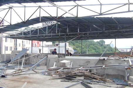 彩鋼棚拆除、回收